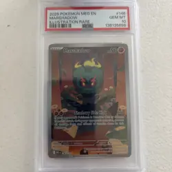 Pokemon TCG Marshadow Mega Evolution Illustration Rare Card 146/132 PSA 10 - Image 2