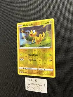 Pokemon Crown Zenith - Helioptile - 049/159 - REVERSE Holo - M/NM - Image 4