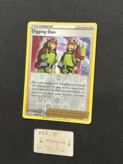 Pokemon Crown Zenith - Digging Duo - 126/159 - Reverse Holo - M/NM - Image 4