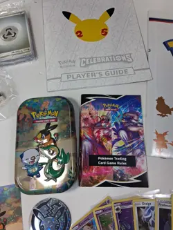 Opened Box Pokemon 25th Anniversary Celebrations Elite Trainer Lot T8 - Image 5