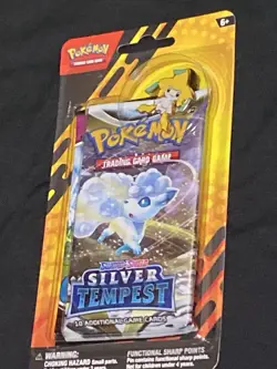 Pokemon Sword & Shield Silver Tempest 2 Booster Packs with Jirachi Pin - Image 2