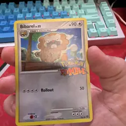 2009 Pokemon Pokemon Rumble Bibarel 16/16 LP - Image 1
