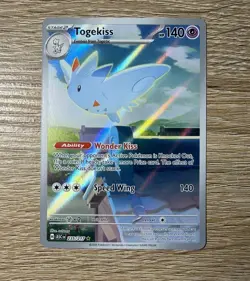 Togekiss 235/217 Pokemon TCG Ascended Heroes Illustration Rare Fresh Pull NM+ - Image 1