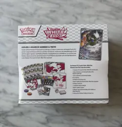 Pokemon Center Exclusive White Flare Elite Trainer Box (ETB) Factory Sealed - Image 2