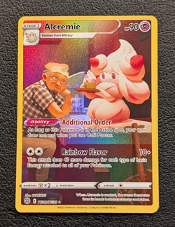 Pokemon TCG Alcremie TG08/TG30 Swsh09: Brilliant Stars Trainer Gallery Holo - Image 1