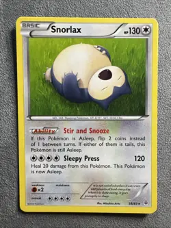 Snorlax (#58/83) - Regular Rare XY - Generations Pokemon - Image 1