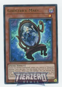 Yugioh Ghostrick Mary GFP2-EN068 Ultra Rare 1st Edition Near Mint - Image 1