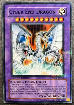 Yugioh: Cyber End Dragon - MF02-EN003 - Parallel Rare - Limited Edition - LP/NM - Image 1
