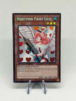 Injection Fairy Lily SBC2-ENI14 Secret Rare 1st Edition NM YuGiOh - Image 1