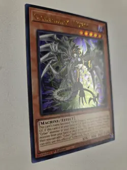 Cyberdark Wurm ALIN-EN027 Ultra Rare 1st Edition Yugioh Alliance Insight NM - Image 2