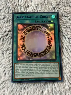 Yugioh x1 Dark Magical Circle (Blue) 🔵 LDS3-EN093 1st Edition Ultra Rare (NM) - Image 1