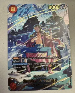 One Piece Smoker & Tashigi OP15 EB04-003 SP - Image 1