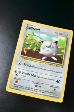 Jigglypuff No. 39 Grey Star Corocoro Comics Promo 1999 Glossy Rare Pokemon Card - Image 3