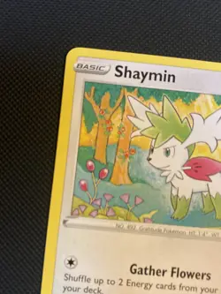 POKEMON TCG: SHAYMIN 115/159 CROWN ZENITH NON HOLO RARE CARD NM - Image 4