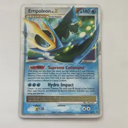 Pokemon Empoleon LV.X DP11 Diamond and Pearl Promo Card NM- - Image 1
