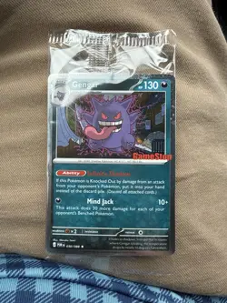 Pokemon TCG Gengar 050/088 Promo Sealed Stamped Gamestop Promo Card Sealed - Image 1