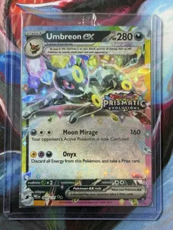 Pokemon TCG STAMPED Prismatic Evolutions Eeveelutions EX Promo Cards Set! SEALED - Image 2