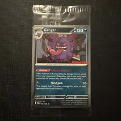 Pokemon TCG Gengar 050/088 Promo Sealed Stamped Gamestop Promo Card - Image 1