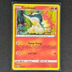 Cyndaquill - SWSH221 - Holo - Black Star Promo - Pokemon Card - LP - Image 1