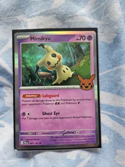 097/193 Mimikyu : Rare Holo Card : Trick or Trade 2023 Pokemon Trading Card Game - Image 1