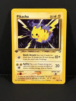 Pokemon Pikachu TCG Neo Genesis 1st Edition Common Card 70/111 - Image 1