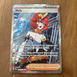 Mela Trainer 236/182 Ultra Rare Paradox Rift Pokemon Card - Image 1