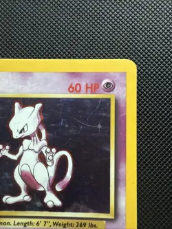 Mewtwo - 10/102 - Pokemon Base Set Unlimited Holo Rare Card WOTC MP - Image 4