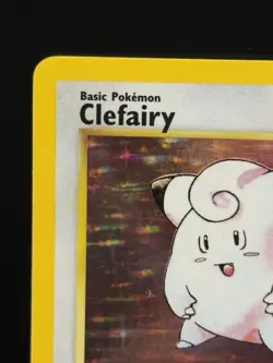 Clefairy - 5/102 - Pokemon Base Set Unlimited Holo Rare Card WOTC LP - Image 3
