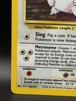 Clefairy - 5/102 - Pokemon Base Set Unlimited Holo Rare Card WOTC LP - Image 5