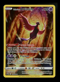 #2 Galarian Articuno SWSH282 Black Star Promo 2023 Holo Rare IR Pokemon Card TCG - Image 1