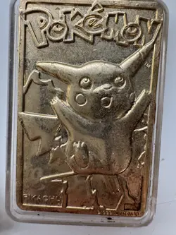 LOT OF 4 GOLD POKEMON CARDS VINTAGE 23 KT GOLD PLATED BURGER KING - Image 4