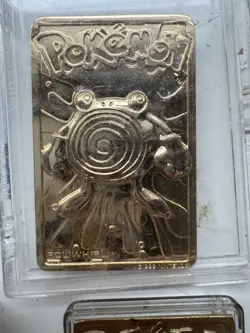 LOT OF 4 GOLD POKEMON CARDS VINTAGE 23 KT GOLD PLATED BURGER KING - Image 5