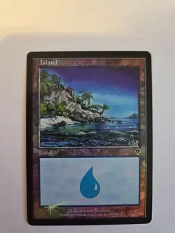 Magic the Gathering MTG Island (337) Invasion Foil NM - Image 1