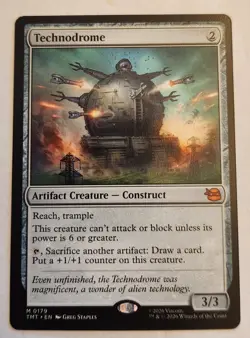 Technodrome Teenage Mutant Ninja Turtles Regular Mythic NM+ - Image 1