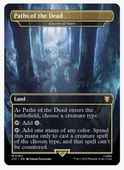 Paths of the Dead Cavern of Souls Lord of the Rings: Tales of Middle Earth Foil - Image 1