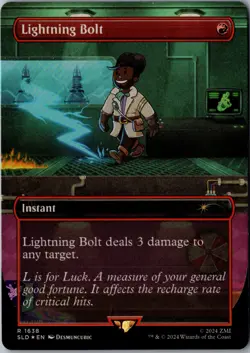 Lightning Bolt () (Rainbow Foil) SLD #1638 NM Foil - Image 1