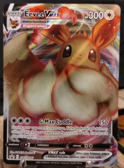 Pokemon Card Eevee VMAX Sword & Shield Promo SWSH087 - NM Condition - Image 1