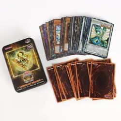 72PCS Yugioh Holographic Cards - Tin Box, Blue Eyes, Exodia - Image 2