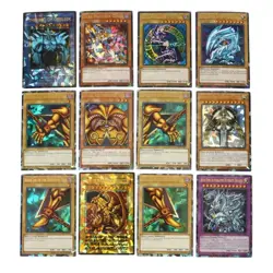 72PCS Yugioh Holographic Cards - Tin Box, Blue Eyes, Exodia - Image 3