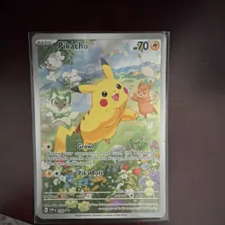 Pokemon Pikachu 088 Scarlet & Violet Promo Holo Basic 70 HP English Card - Image 1