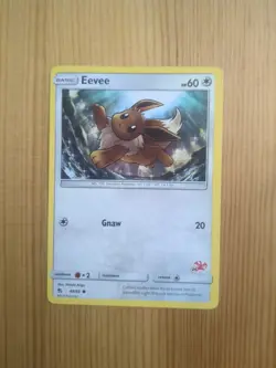 Eevee 49/68 SM Hidden Fates 2019 CHARIZARD STAMPED BATTLE ACADEMY PROMO card - Image 1
