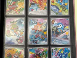 First Partner Illustration Collection Full Set 9 Cards Mint Pack Fresh Pokemon - Image 3