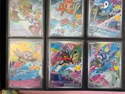 First Partner Illustration Collection Full Set 9 Cards Mint Pack Fresh Pokemon - Image 4