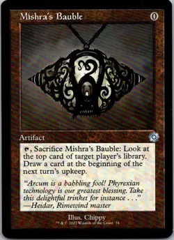 Mishra's Bauble U The Brothers' War: Retro Frame Artifacts 34 NM - Image 1