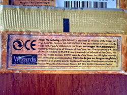 Magic The Gathering Fifth Edition Booster Factory-Sealed MTG WOTC 1997 NEW TCG - Image 3