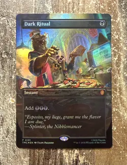 Dark Ritual (Borderless) Commander: Teenage Mutant Ninja Turtles Foil - Image 1