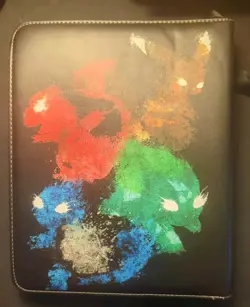 Pokemon Card Binder W zipper for Pokemon TCG Cards 9 Pocket w Sleeves - Image 2