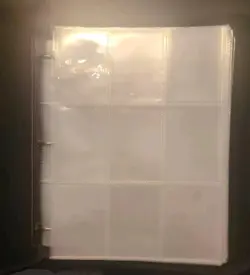 Pokemon Card Binder W zipper for Pokemon TCG Cards 9 Pocket w Sleeves - Image 5