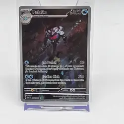 Pokemon Palafin 225/091 Illustration Rare Paldean Fates SV4.5 Full Art Card - Image 1