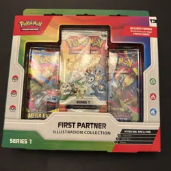 Pokemon TCG First Partner Illustration Collection Series 1 New Sealed - Image 1